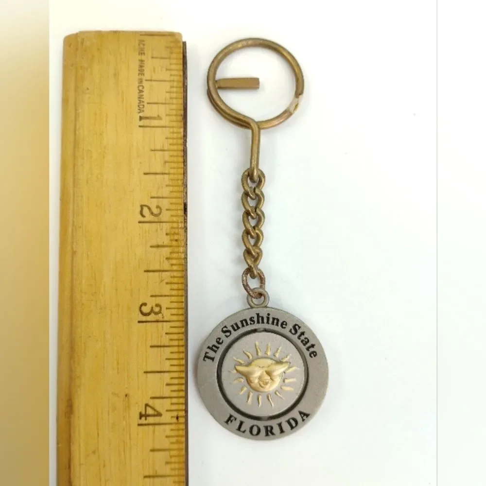 Florida Sunshine State Keychain Spinner